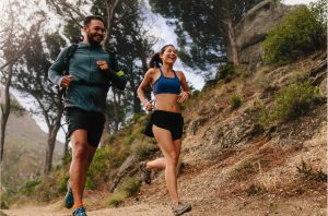 Camino de Santiago corriendo crazy zings green corner