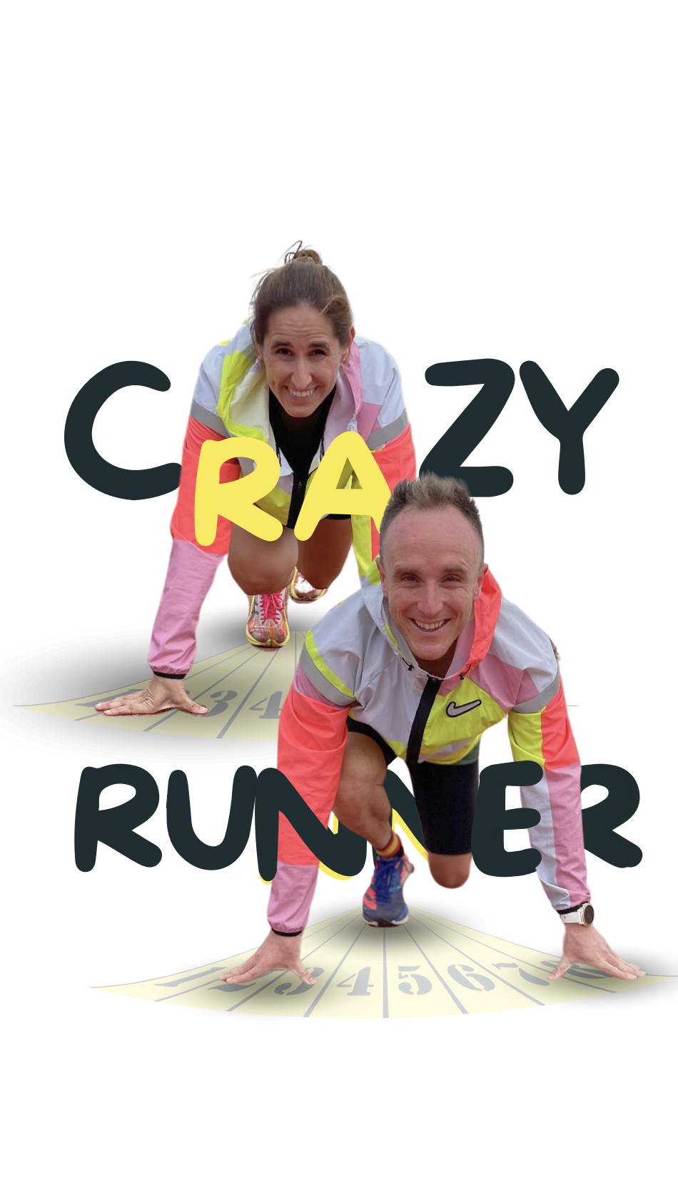 Camino de Santiago corriendo crazy zings green corner